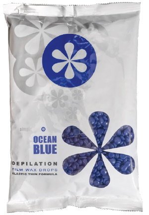 Depilačný vosk zrnka - Ocean Blue - 800g