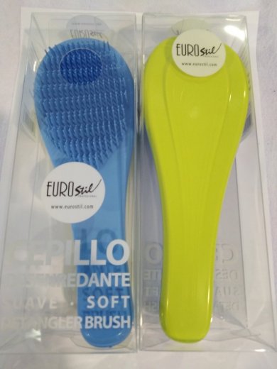 Eurostil Detangling kefa modrožltá