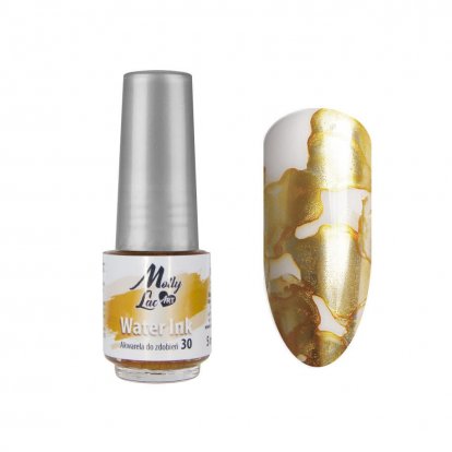 Molly Lac Water Ink METALIC Akvarelová farba na zdobenie č. 30 5ml