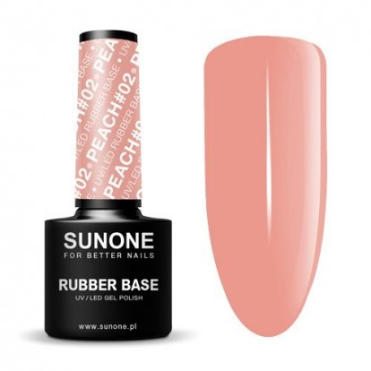 SUNONE Rubber Base kaučuková báza 5g Peach 2