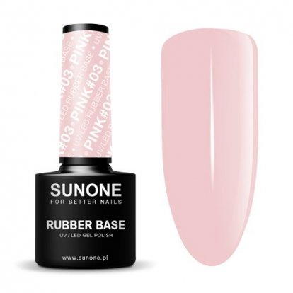 SUNONE Rubber Base kaučuková báza 5g Pink 3