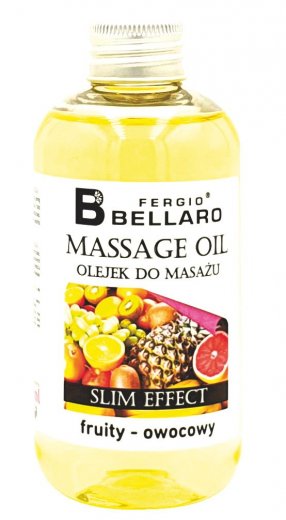 Fergio BELLARO masážny olej ovocný Slim effect - 200ml