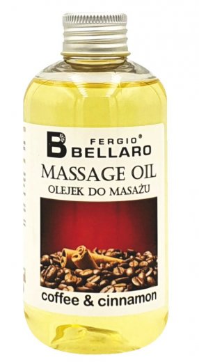 Fergio BELLARO masážny olej káva a škorica - 200ml