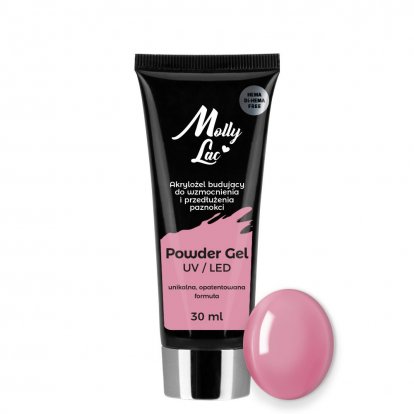 Akrylgel Powder Gél stavebný Hema/DiHema free 30ml French Pink č. 06