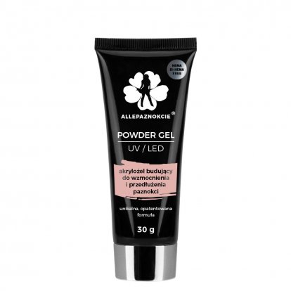 Akrylgel Powder Gél stavebný Hema/DiHema free 30g Nude