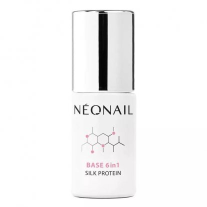 NeoNail Base 6in1 Silk Protein - proteínová báza 6v1 - 7,2ml