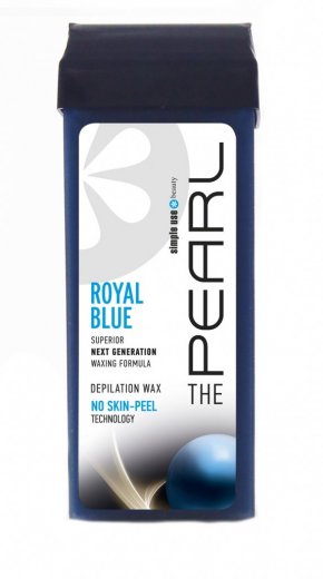Depilačný vosk roll-on THE PEARL - ROYAL BLUE, 100ml