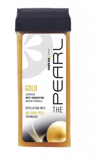 Depilačný vosk roll-on THE PEARL - GOLD, 100ml