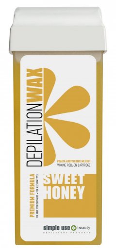 Depilačný vosk roll-on Sweet Honey medový, 100ml