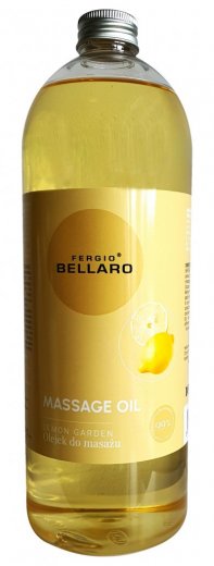 Fergio BELLARO masážny olej citrónová záhrada - 1l