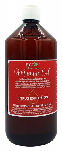 Eco-U masážny olej Citrus Explosion 1l