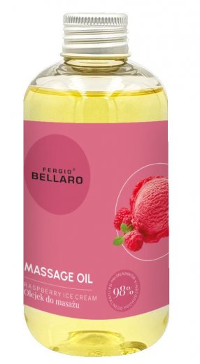 Fergio BELLARO masážny olej malinová zmrzlina - 200ml