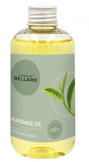 Fergio BELLARO masážny olej zelený čaj - 200ml