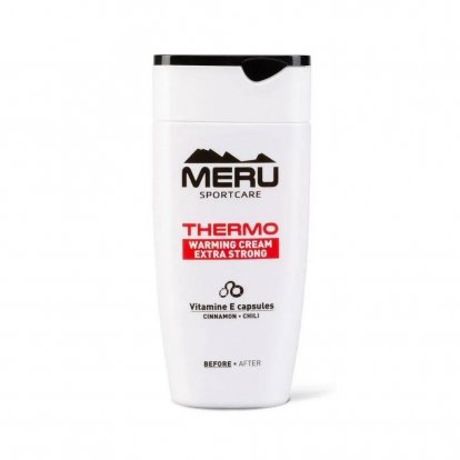 Meru Thermo extra silný hrejivý krém Škorica a Chili 150ml