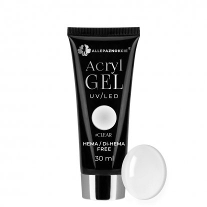 Akrylgel stavebný Hema/DiHema free 30ml číry
