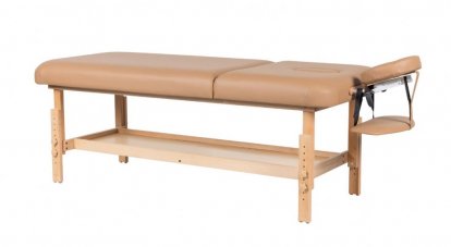 Drevené lehátko WTS002G - 76cm - béžové