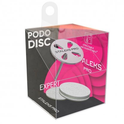 Staleks Pododisk disk na pedikúru s výmennými nástavcami M 20mm
